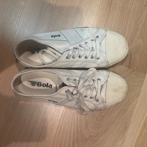 Gola all white sneakers size 9